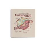 Anatomy of the D20 - Canvas Wraps Canvas Wraps RIPT Apparel 8x10 / Natural