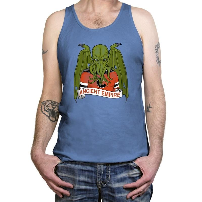 Ancient Empire Exclusive - Tanktop Tanktop RIPT Apparel X-Small / Blue Triblend