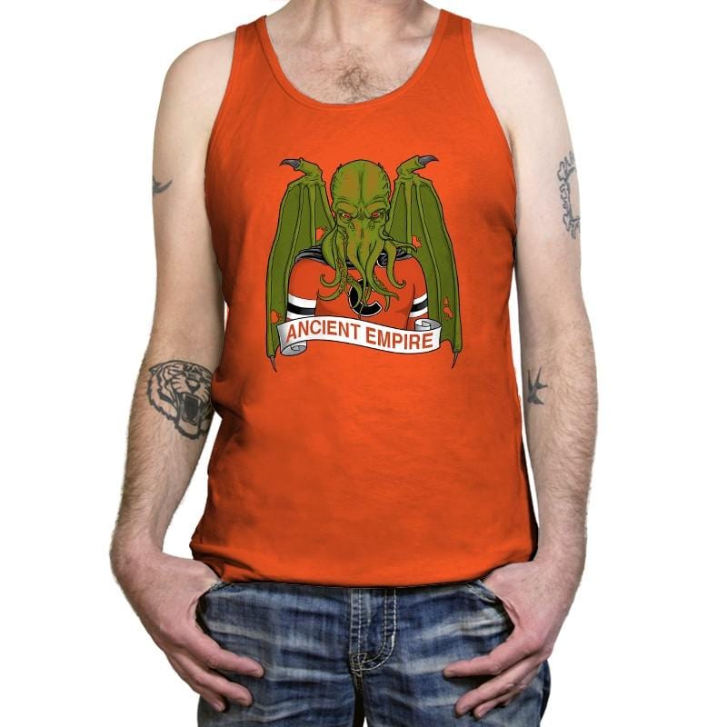 Ancient Empire Exclusive - Tanktop Tanktop RIPT Apparel X-Small / Orange