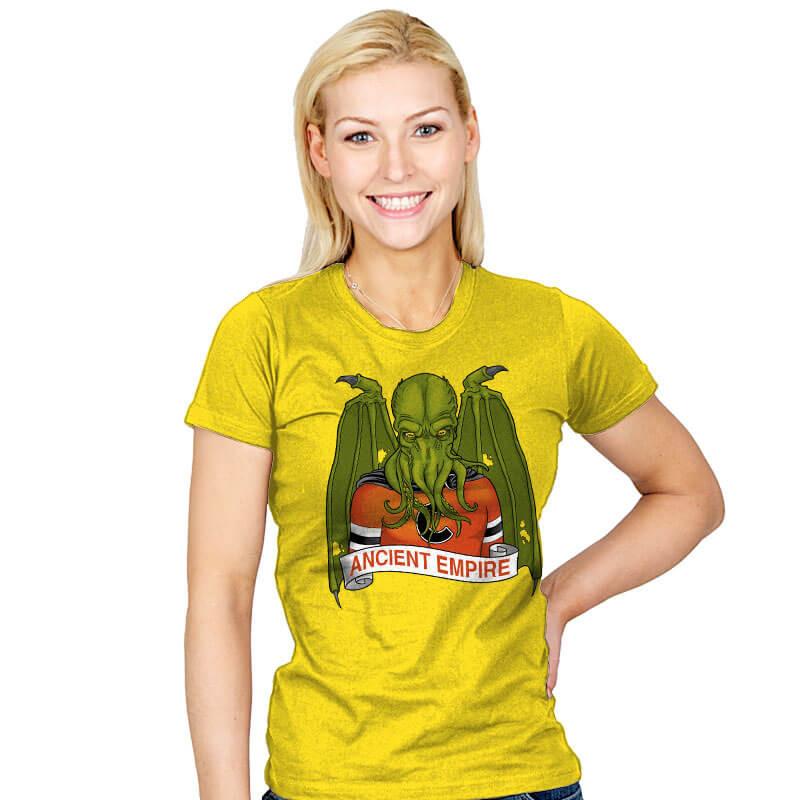 Ancient Empire - Womens T-Shirts RIPT Apparel