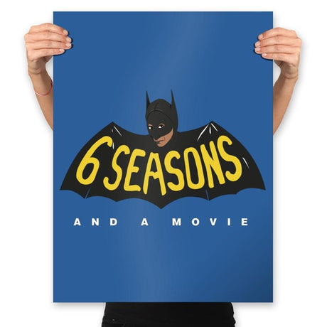 And A Movie - Prints Posters RIPT Apparel 18x24 / Royal