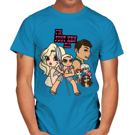 And I'm Enough - Mens T-Shirts RIPT Apparel Small / Sapphire