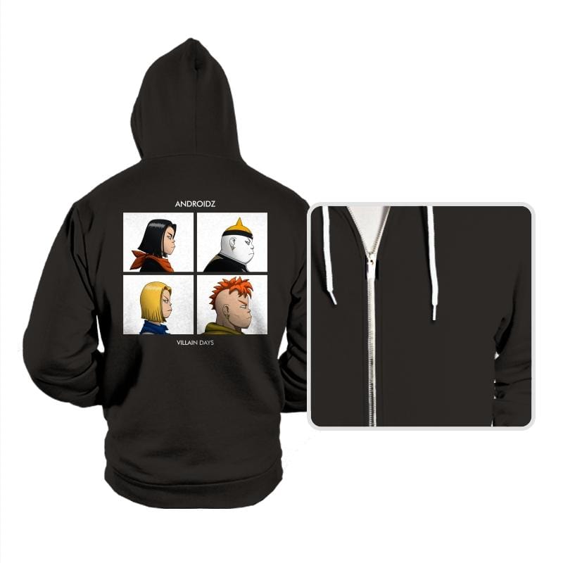 Androidz - Hoodies Hoodies RIPT Apparel Small / Black