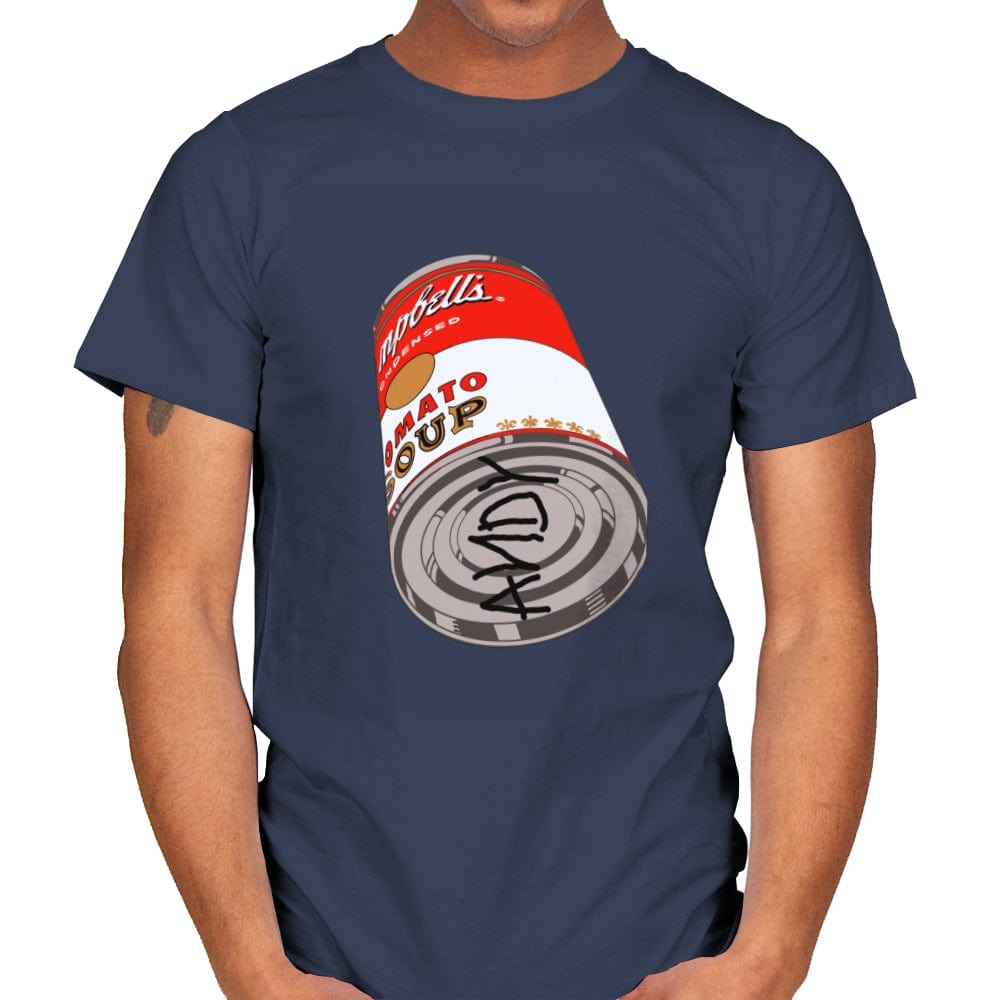 Andy’s Soup - Mens T-Shirts RIPT Apparel Small / Navy