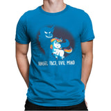 Angel Face Evil Mind - Mens Premium T-Shirts RIPT Apparel Small / Turqouise