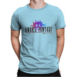 Angel Fantasy - Mens Premium T-Shirts RIPT Apparel Small / Light Blue