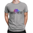 Angel Fantasy - Mens Premium T-Shirts RIPT Apparel Small / Light Grey
