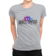 Angel Fantasy - Womens Premium T-Shirts RIPT Apparel Small / Silver