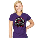 Angel Grove Rangers - Womens T-Shirts RIPT Apparel Small / Purple