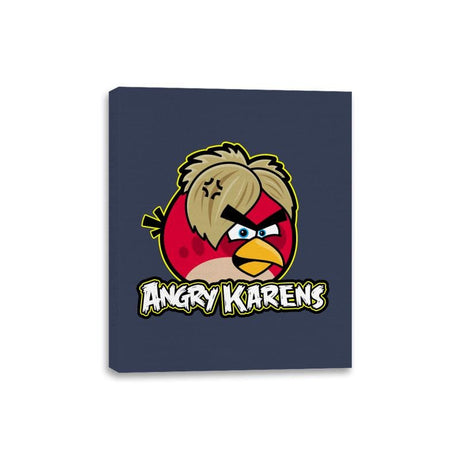 Angry Karens - Canvas Wraps Canvas Wraps RIPT Apparel 8x10 / Navy