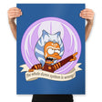 Angry Padawan - Prints Posters RIPT Apparel 18x24 / Royal