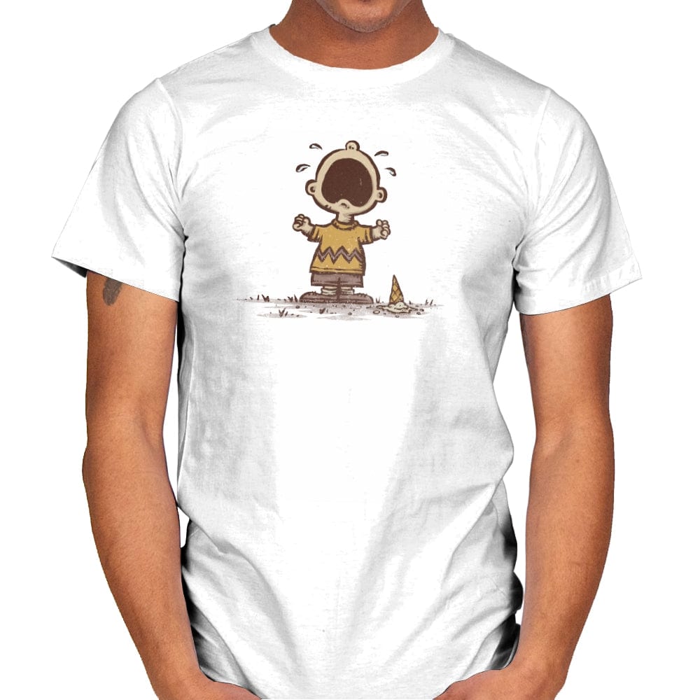 Anguish - Mens T-Shirts RIPT Apparel Small / White