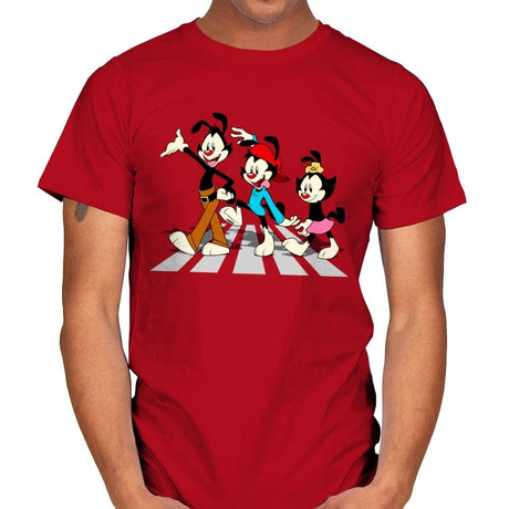 Ani Road - Mens T-Shirts RIPT Apparel Small / Red