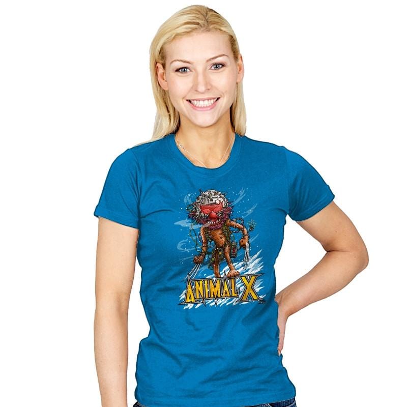 Animal X - Womens T-Shirts RIPT Apparel