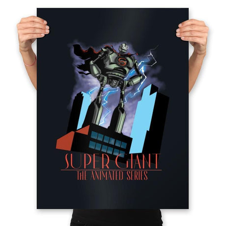 Animated Giant - Prints Posters RIPT Apparel 18x24 / Black