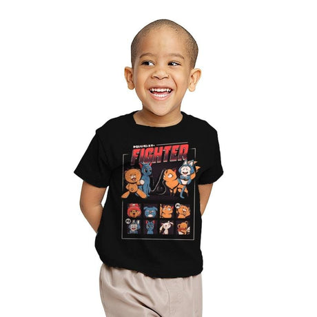 Anime fight - Youth T-Shirts RIPT Apparel X-small / Black