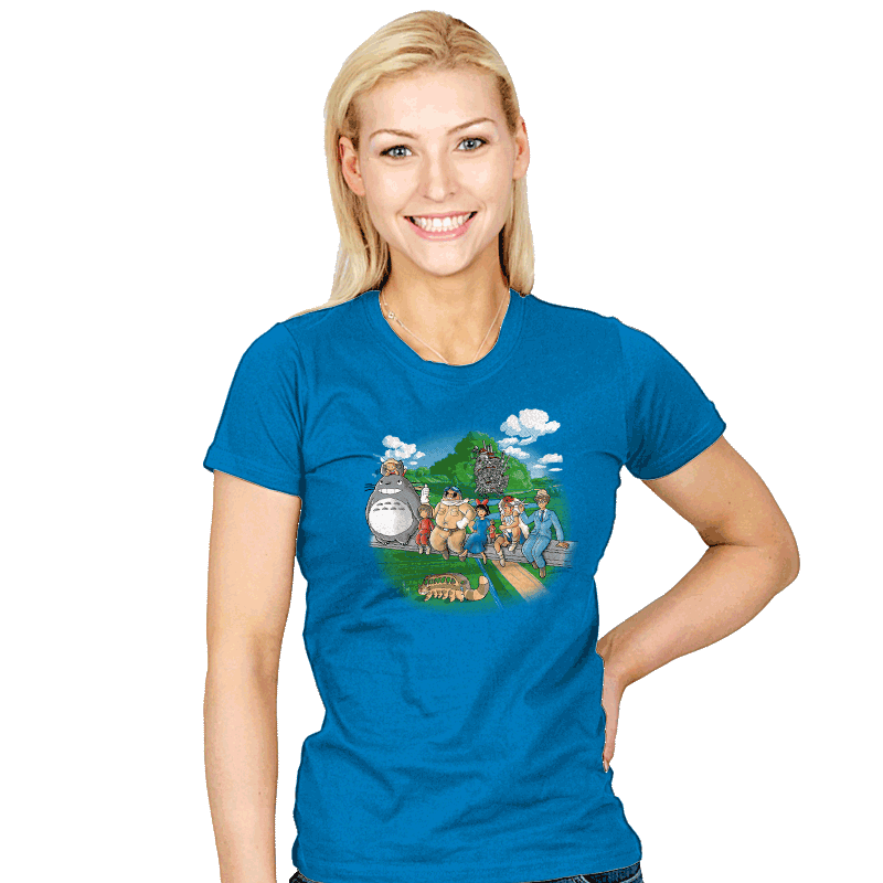 Anime Lunch - Womens T-Shirts RIPT Apparel