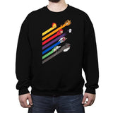 Anime Streak - Crew Neck Sweatshirt Crew Neck Sweatshirt RIPT Apparel