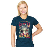 Animezine - Womens T-Shirts RIPT Apparel Small / Indigo