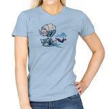 ANT-AT Exclusive - Womens T-Shirts RIPT Apparel Small / Light Blue