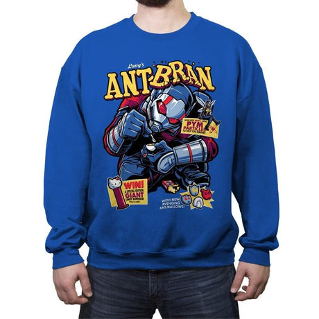 Ant-Bran - Crew Neck Sweatshirt Crew Neck Sweatshirt RIPT Apparel Small / Royal