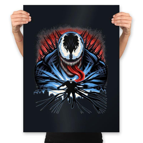 Antihero Symbiote - Prints Posters RIPT Apparel 18x24 / Black