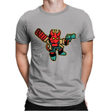 Anung Un Mega - Mens Premium T-Shirts RIPT Apparel Small / Light Grey