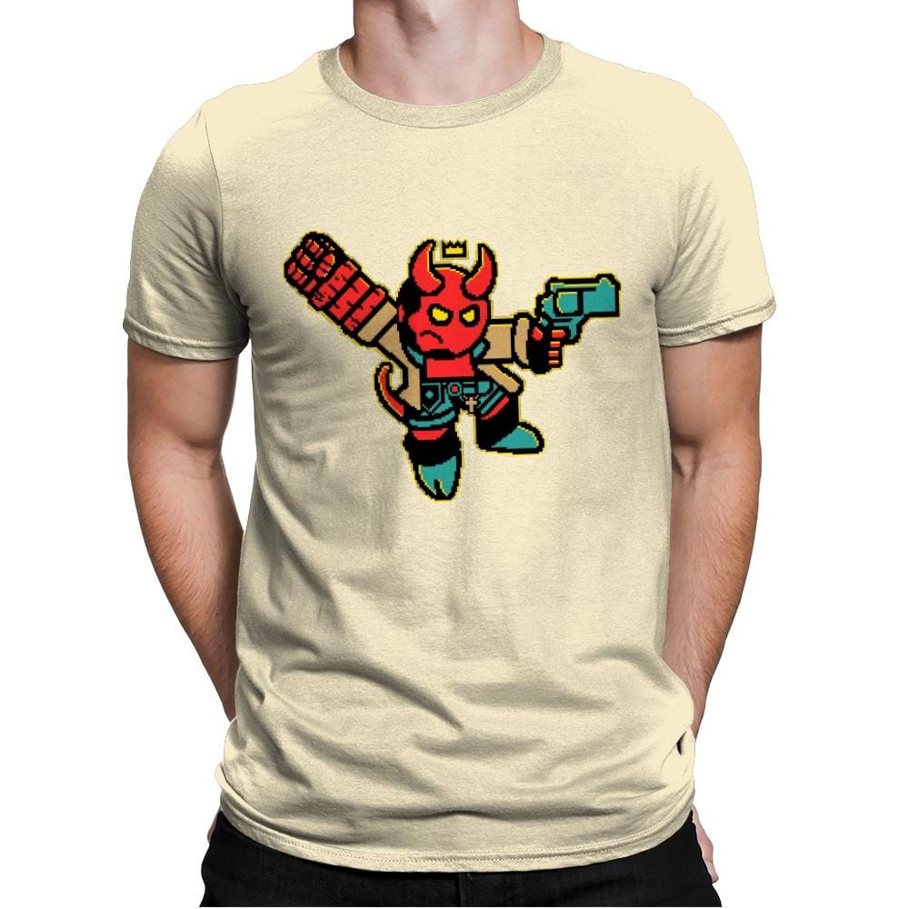 Anung Un Mega - Mens Premium T-Shirts RIPT Apparel Small / Natural