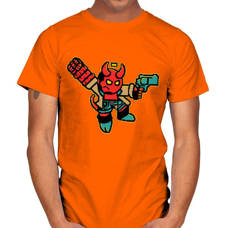 Anung Un Mega - Mens T-Shirts RIPT Apparel Small / Orange