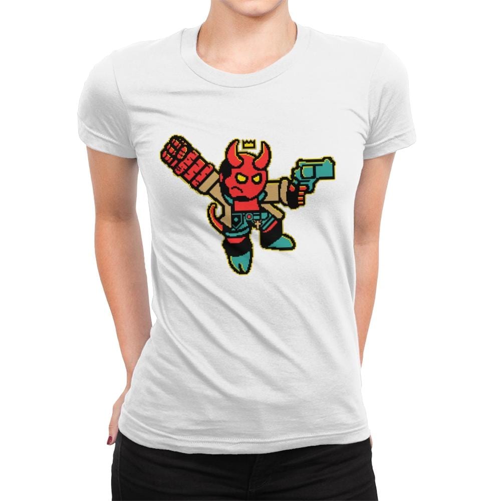Anung Un Mega - Womens Premium T-Shirts RIPT Apparel Small / White