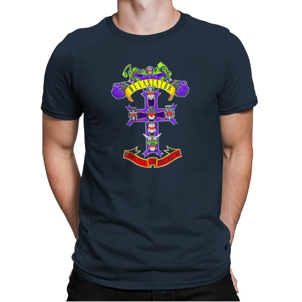 Appetite For Construction Reprint Exclusive - Mens Premium T-Shirts RIPT Apparel Small / Indigo