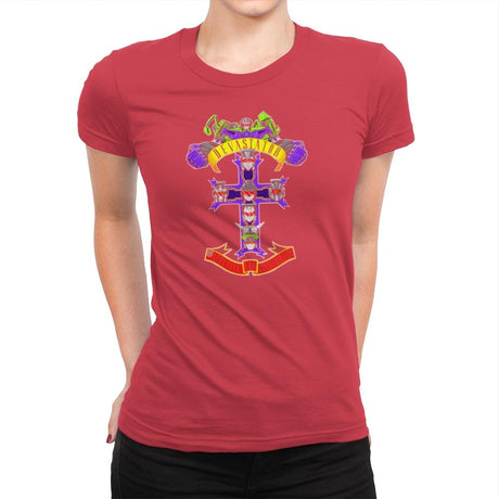 Appetite For Construction Reprint Exclusive - Womens Premium T-Shirts RIPT Apparel Small / Red
