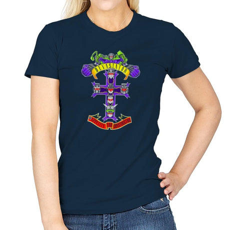 Appetite For Construction Reprint Exclusive - Womens T-Shirts RIPT Apparel Small / Navy