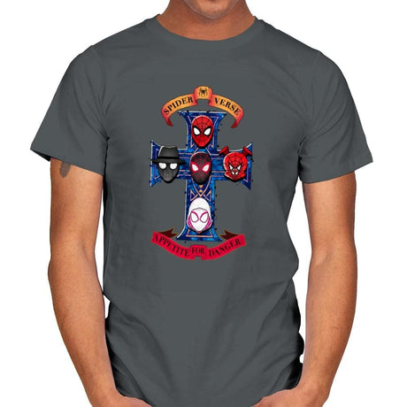 Appetite for Danger - Mens T-Shirts RIPT Apparel Small / Charcoal