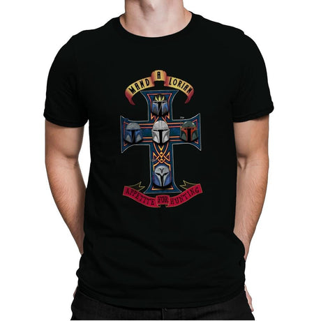 Appetite For Hunting  - Mens Premium T-Shirts RIPT Apparel Small / Black