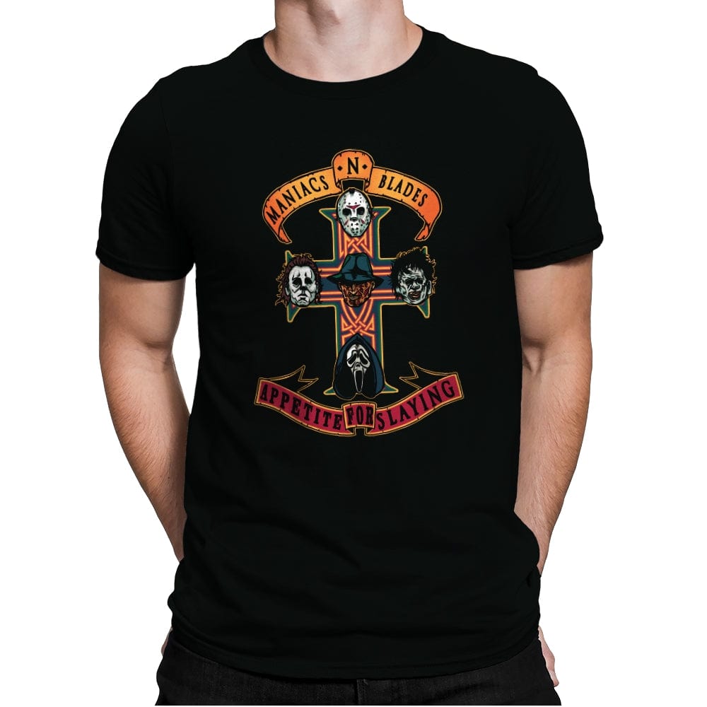 Appetite for Slaying - Mens Premium T-Shirts RIPT Apparel Small / Black