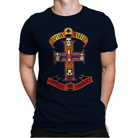 Appetite for Tesseract - Mens Premium T-Shirts RIPT Apparel Small / Midnight Navy