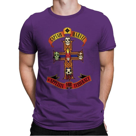 Appetite for Tesseract - Mens Premium T-Shirts RIPT Apparel Small / Purple Rush
