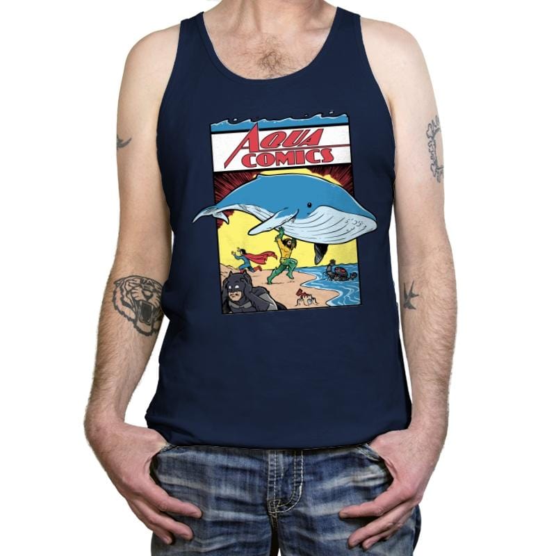 Aqua Comics #1 - Tanktop Tanktop RIPT Apparel
