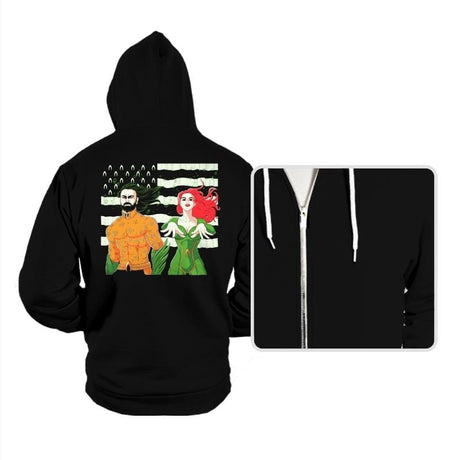 Aquania - Hoodies Hoodies RIPT Apparel