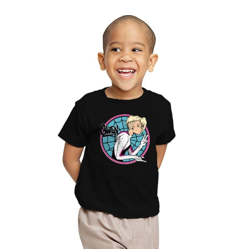 Arachnid Girl - Youth T-Shirts RIPT Apparel X-small / Black