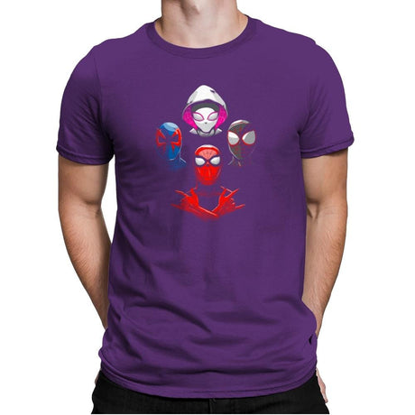 Arachnid Rhapsody Exclusive - Mens Premium T-Shirts RIPT Apparel Small / Purple Rush