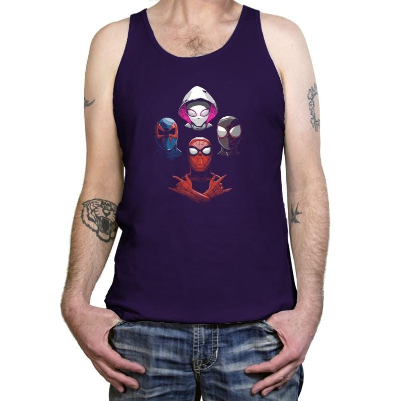 Arachnid Rhapsody Exclusive - Tanktop Tanktop RIPT Apparel X-Small / Team Purple