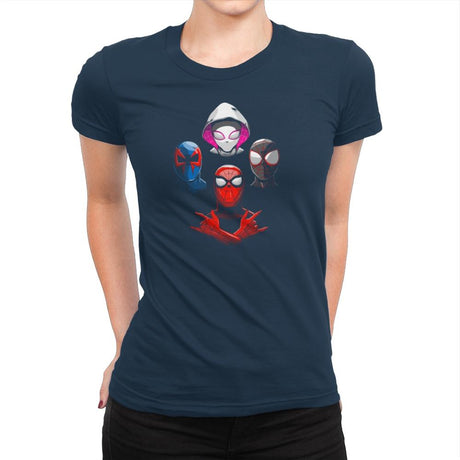 Arachnid Rhapsody Exclusive - Womens Premium T-Shirts RIPT Apparel Small / Midnight Navy