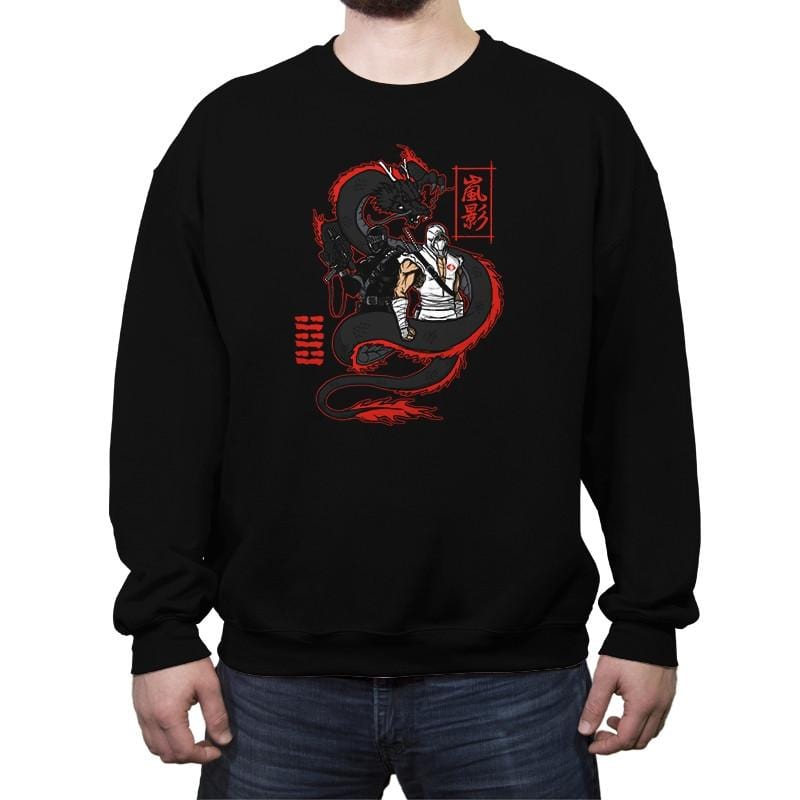 Arashikage Clan - Crew Neck Sweatshirt Crew Neck Sweatshirt RIPT Apparel