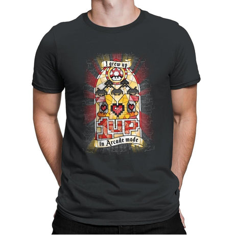Arcade Mode - Mens Premium T-Shirts RIPT Apparel Small / Heavy Metal