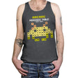 Arcade Periodic Table - Shirt Club - Tanktop Tanktop RIPT Apparel X-Small / Asphalt