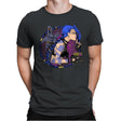 Arcane Girl - Mens Premium T-Shirts RIPT Apparel Small / Heavy Metal