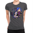 Arcane Girl - Womens Premium T-Shirts RIPT Apparel Small / Heavy Metal