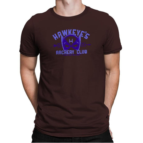 Archery Club Exclusive - Mens Premium T-Shirts RIPT Apparel Small / Dark Chocolate